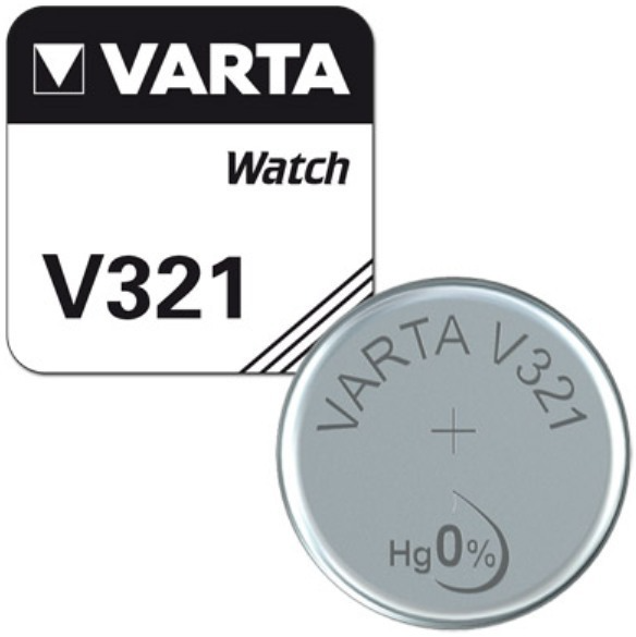 Varta V321 Knopfzelle 1,55V SR616SW, SR65