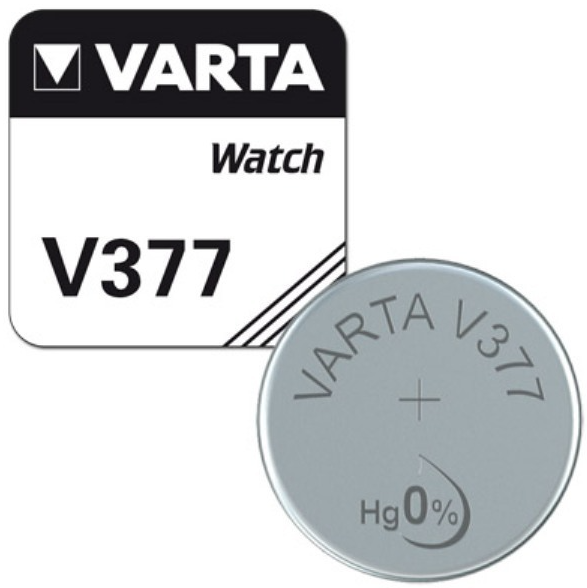 Varta V377 Knopfzelle 1,55V SR626SW, SR66