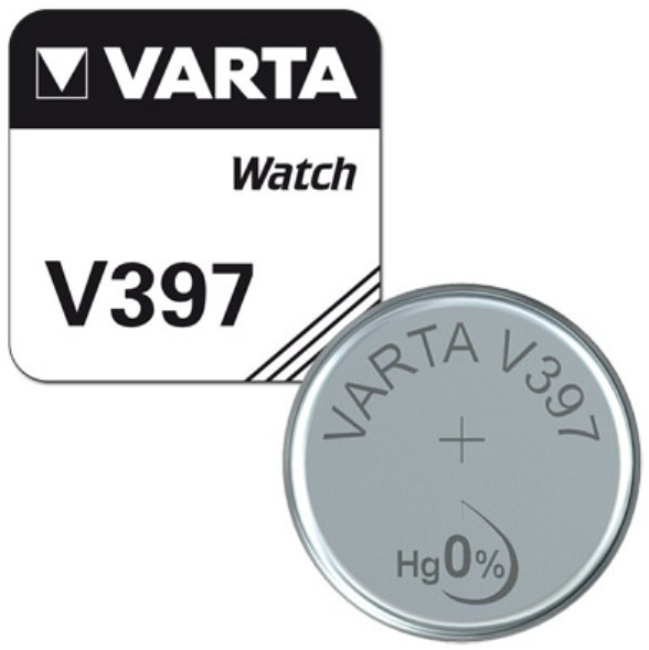 Varta V397 Knopfzelle 1,55V SR726SW, SR59