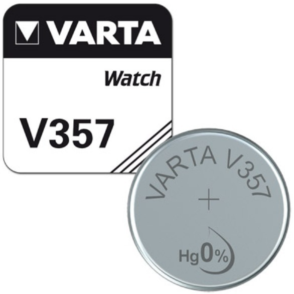 Varta V357 Knopfzelle 1,55V SR44W, SR44